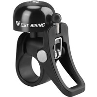 AliExpress West Biking WEST BIKING Retro Bicycle Bell Mini Bicycle Handlebar Bell Aluminum Alloy Bike Horn Cycling Alarm MTB Road Bike Accessories