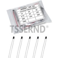 100pcs=10value*10pcs NTC Thermistor Resistor Kit NTC-MF52AT 1K 2K 3K 4.7K 5K 10K 20K 47K 50K 100K +-5% 3950B