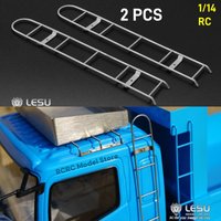 2 PCS LESU 1/14 RC Truck Access Ladder Climbing Stairs For Tamiya 1:14 RC Truck Cab Decoration Parts Accessories