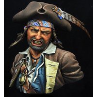 1/9 Pirate, Resin Model figure Bust, GK, Unassembled and unpainted kit