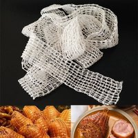 1/2/3/5M Sausage Net Hot Dog Meat Mesh Net Butcher's String Roll Packaging Tool Cooked Ham Elbow Nets Kitchen Accessories
