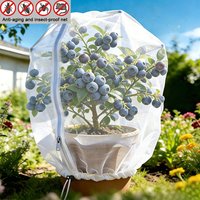 Garden Insect Bird Proof Net, Durable Mesh Cover, Protect Plants Fruits Vegetables from Birds Bugs and Pest Damage
