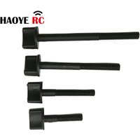 Haoye 10 PCS M6 Metric Threaded Nylon L30 L40 L60 L75 MM Plastic Thumb Screws Bolt Screws For RC DIY Replacement Accessories