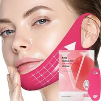 V Shape Slimming Face Mask Patch Lift Firm Tighten Sagging Face Mask Facial Skin Deep Nourishment Masks Korea Face Care Products