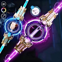 Scalable Led Light Shine Sword Toy Multi-color Bright Rotate Cosplay Party Sword Toys For Kids Adults Glowing Outdoor Toys