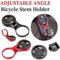 1PC Cycling Support Front Folding Adjustable Angle Stem Holder Accessories Stopwatch Top Cap Bike Computer Mount for Garmin Edge
