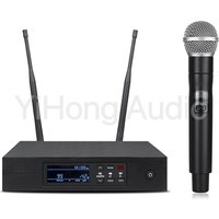 QLXD-S58 500/600MHz UHF Professional Wireless Microphone Stage Performance Singing Metal High Quality