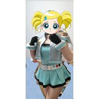 Powerpuff cos Girls Blossom Bubbles Buttercup Cosplay clothing Sweet Loli Hair accessories gloves props Halloween Uniform S-XXXL