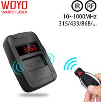 WOYO Car IR Infrared Remote Auto Key Digital Frequency Tester Remote Control Tester, Record Frequency for door key remote clone