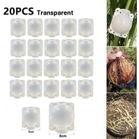 20/10pcs 5cm/8cm Plant Root Growing Box High Pressure Propagation Ball Garden Graft Box Reusable Plant Rooting Equipment