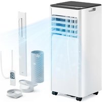 ,000 BTU Portle Conditioners Conditioner Cools Cooling AC With Remote, Dehumidifier, Fan