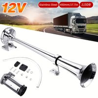 12V 24V Car Air Horn 115DB Car Siren Tone Pump Single Horn Compressor Bocina Auto Accessories For Truck Car Auto