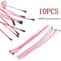 10pcs MF52B 10K 100K ohm 1% NTC Thermistor Wire temperature Thermal Resistor 100mm 3380/3435/3470/3950/4250