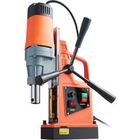 SucceBuy 1300/1550W Bohrmaschine Magnetbohrer Tragbare Elektrische Magnetbohrmaschine 0-500 U/min Variable Geschwindigkeit für Metalloberflächen