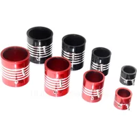 1pcs B20 B28-40mm 36-50mm 40-50mm Water-Cooled Jacket 6063 Water Cooling Sleeve for RC Brushless Electric Model Boat Motor