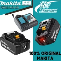 2026 Genuine Makita Battery 18V 6Ah 9Ah Rechargeable Lithium Battery High Capacity BL1860B BL1890 LXT400, for Makita 18V Tools