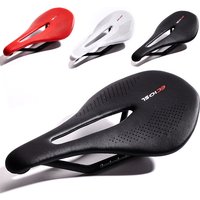 Super Light Full Carbon Saddle MTB/Road Bike Saddle 240*143mm with Carbon Rails