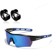 Honkai: Star Rail Silver Wolf Game Cosplay Glasses Unisex Outdoor Punk Sunglasses Travel Anteojos Blue Eyewear Accessories