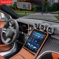 For Mercedes Benz C GLC Class W206 X254 Center Console instrument Panel Screen Silicone Protective Cover Interior Accessories