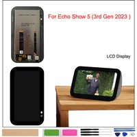 Echo Show 5 (3rd Gen 2023) LCD Display Touch Screen Digitizer Assembly Replacement Parts for Smart Display Device