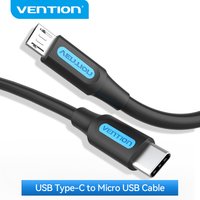 Vention Type C to Micro USB Cable Fast Charging Type-C Adapter for Samsung Huawei Xiaomi MacBook Pro OTG Mobile Phone Micro USB