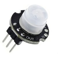 1-5pcs SR602 MINI Motion Sensor Detector Module Pyroelectric Infrared PIR kit sensory switch Bracket for Arduino Diy With lens