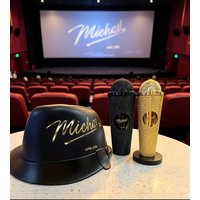 New In Stock Genuine Michael Superstar Road Peripheral Microphone Shaped Cup, Water Cup, Hat Shaped Bucket, Jackson