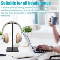 Plastic Headphone Headset Holder Stable Stand Portable Game Desk Earphones Stand For Game Earphone Bracket Headphone Accessories
