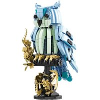 81151 Fashion owl creative small table lamp model decoration puzzle assembling building blocks boy toys