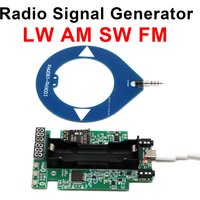 LW AM SW FM Radio Signal Generator Medium wave shortwave transmitter LED display frequency w Antenna Repair Calibration receiver