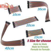 40pcs/120pcs Dupont Line 10CM 15CM 20CM 30CM 40CM 40Pin/120Pin Male to Male/Male to Female/Female to Female Jumper Cable for DIY