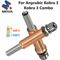 Bimetal Heatbreak Upgrade Throat For Anycubic Kobra 3 Throats For Anycubic Kobra 3 Combo Hotend 3D Printer Accessories