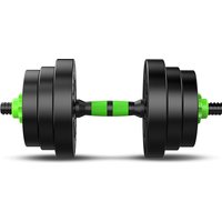 2-piece 10kg Dumbbell Set | Adjustable Weight Barbell Set | Suitable for Full-body Strength Training