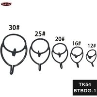 TAKEDO BTBDG-1 Stainless Steel Fishing Rod Building Component DIY Accessories Rod Guide Ring Fishing Rods Guides