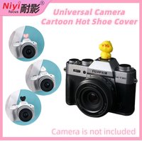 Cartoon Hot Shoe Cover SLR DSLR Mirrorless Camera Anti-Dust Protect Cap for Nikon Sony Canon Fujifilm Leica Camera Accessories