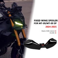 For MT 09 MT09 SP 2024 2025 Motorcycle Downforce Naked Frontal Spoilers Winglet Aerodynamic Wing Front Spoiler Kit