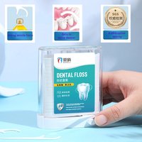 YS00018--Floss pickup distributor with 88pcs floss pop-up automatic holder portable storage box toothpick oral care