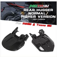 For Aprilia RS660 & Tuono 660 RS 660 Real Carbon Rear Hugger Fender Motorcycle Rear Fender Mudguard Protection