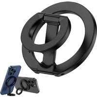 Double Sided Magnetic Phone Ring Holder Portable Desk Bracket Folding Cell Phone Stand Phone Accessories For Magsafe For iPhone
