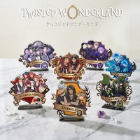 Twisted Wonderland Acrylic Stand Keychain Custom 2026 New Heartslabyul Savanaclaw Diasomnia Dorm Badge Decor