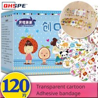 120Pcs Kawaii Cartoon Adhesive Bandages for Kids Children Cute Wound Plasters Vaccine Injection Spot Patches for Skin Care