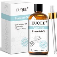 EUQEE 100ml Aroma Essential Oil For Diffuser Aromatherapy-Vanilla Lavender Eucalyptus Sandalwood Citronella Rose Essential Oils