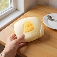 **1PC Kawaii Simulated Milk Bread Squeezy Toy Soft Slow Rebound Stress Relief Toys Kids Adults Sensory Fidget Squeeze Toy Gifts