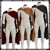 Fancy Dress Spartan Knight Roman Warrior Cosplay For Men Cloak Waistguard Man Costume Accessories Halloween Adult Male Props