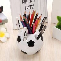 Multi-functional Stationery Pen Holder, Football Pen Holder, Student Pen Holder, Plastic Storage Box for Stationery