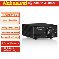 Nobsound Latest Mini 100W Subwoofer / Full Frequency Power Amplifier Mono Channel Audio TPA3116D2 Amp
