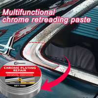 Chrome Refurbishing Paste for Vehicle Electroplating Decoration Update Polishing and Electroplating Repair of Aluminum Wheels, B
