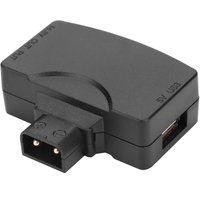 D Tap to USB Adapter Connector D Tap to 5V USB Adapter Connector for V Mount Camcorder Camera Battery for BMCC