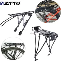 ZTTO Bicycle Cargo Rack Cycling MTB Road Bike Carrier Rear Luggage Rack Shelf Bracket Adjustable For Disc Brake V-brake Bikes