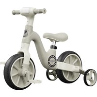 AliExpress NONE Happy Sport 2 In 1 Balance Bike Adjustable Seat Detachable Pedals With Led Lights And Music Convertible Tricycle Indoor Outdoor